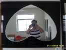 beveled mirror glass